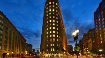 The Saunders Building Twilight